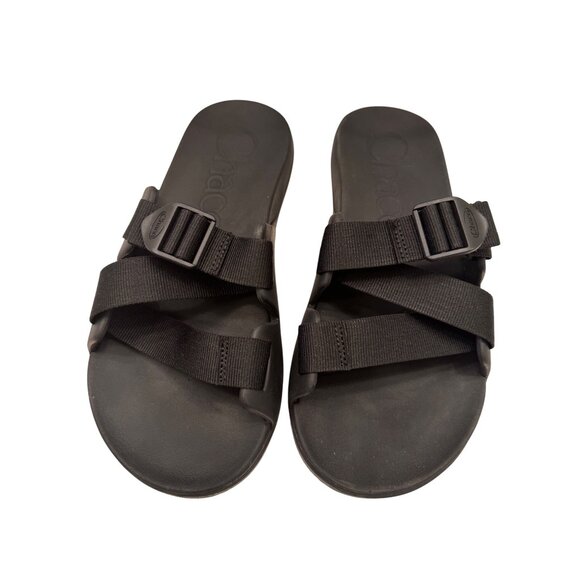 Chaco Chillos Slide Black Side 9 NWB Slip On Sandal EU 42 Men\'s main image 8